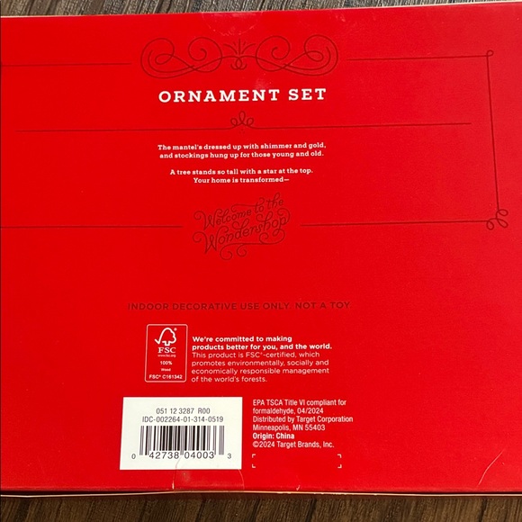 Wondershop Snowflake Ornament Set - Picture 5 of 5